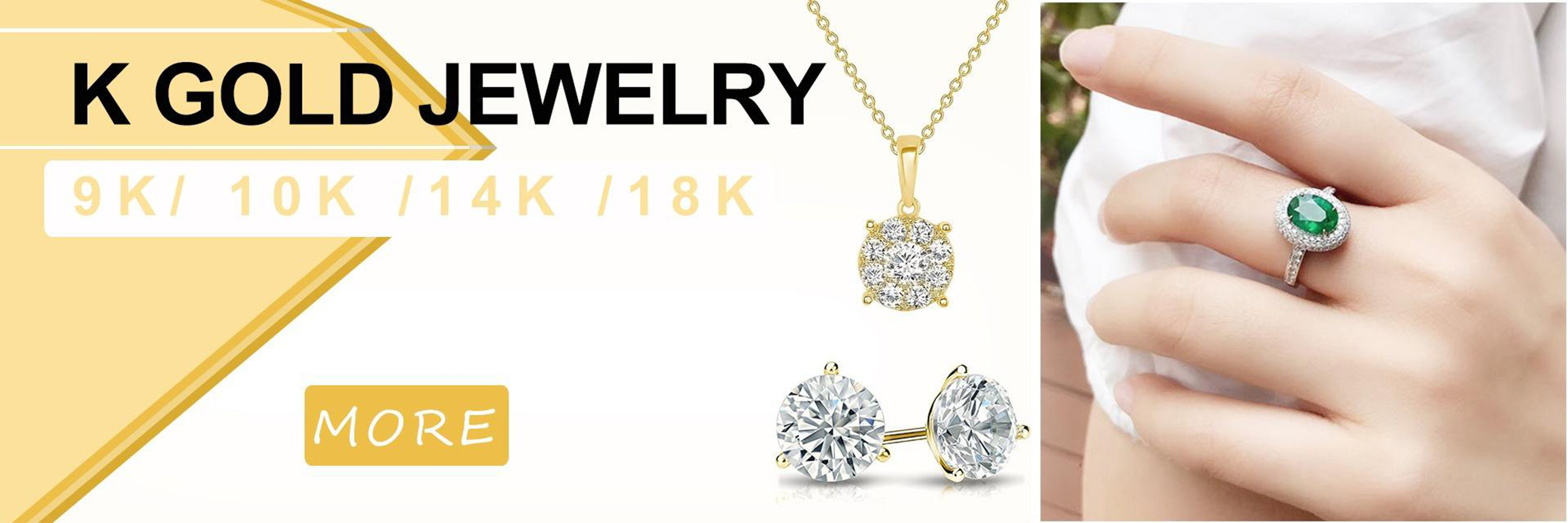 qualità gioielli dell'oro 18K fabbrica