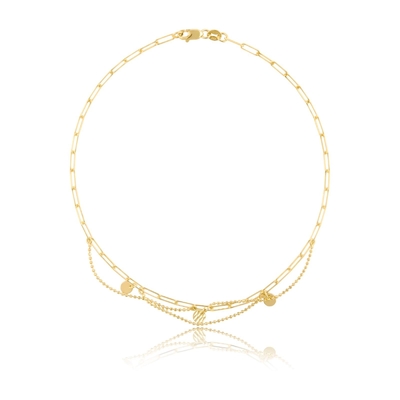 quality Iniziale e nome personalizzati per caviglie: gioielli in oro da 18 carati per ogni occasione factory